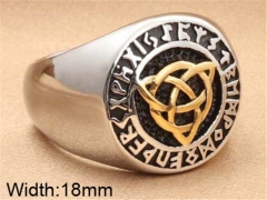 Stainless Steel Jewelry Wholesale - Stainless Steel Rings - HY0062R686
