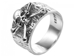 Stainless Steel Skull Rings Wholesale - HY004R355