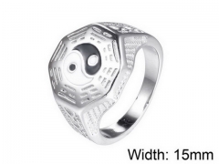 Stainless Steel Jewelry Wholesale - Stainless Steel Rings - HY004R0027HLF