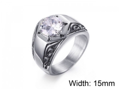 Stainless Steel Jewelry Wholesale - Stainless Steel Rings - HY006R0100HKC