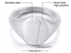 Stainless Steel Jewelry Wholesale - Stainless Steel Rings - HY0067R303
