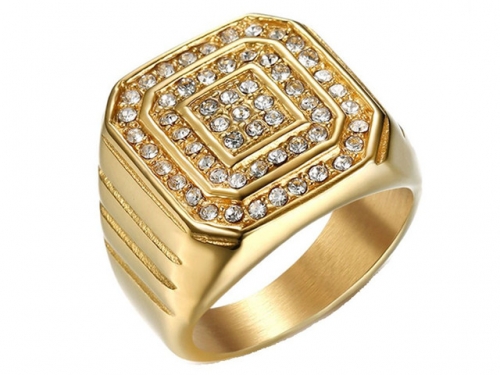 Stainless Steel Jewelry Wholesale - Stainless Steel Rings - HY0061R010