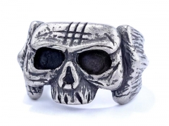 Stainless Steel Skull Rings Wholesale - HY0153R0207