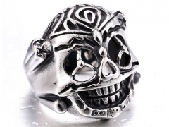 Stainless Steel Skull Rings Wholesale - HY0012R452