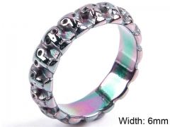 Stainless Steel Skull Rings Wholesale - HY0143R0576