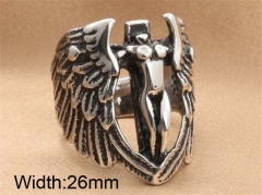Stainless Steel Jewelry Wholesale - Stainless Steel Rings - HY0062R720