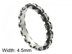 Stainless Steel Skull Rings Wholesale - HY0001R235