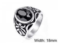 Stainless Steel Jewelry Wholesale - Stainless Steel Rings - HY004R0081HMG