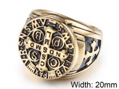 Stainless Steel Jewelry Wholesale - Stainless Steel Rings - HY002R0039HMR