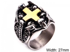 Stainless Steel Skull Rings Wholesale - HY0143R0966