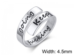 Stainless Steel Jewelry Wholesale - Stainless Steel Rings - HY006R0085HOC