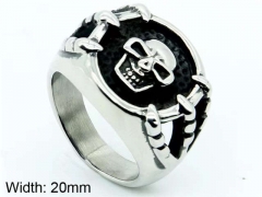 Stainless Steel Skull Rings Wholesale - HY0143R0622