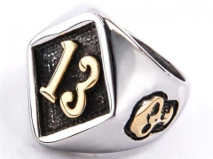 Stainless Steel Skull Rings Wholesale - HY0143R0588