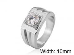 Stainless Steel Jewelry Wholesale - Stainless Steel Rings - HY0013R597