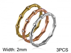 Stainless Steel Jewelry Wholesale - Stainless Steel Rings - HY0014R079