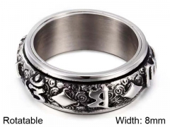 Stainless Steel Jewelry Wholesale - Stainless Steel Rings - HY0150R0407