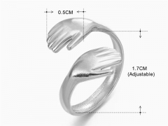 Stainless Steel Jewelry Wholesale - Stainless Steel Rings - HY0159R0304