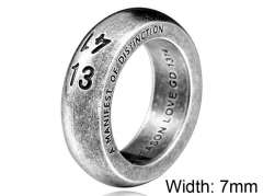 Stainless Steel Jewelry Wholesale - Stainless Steel Rings - HY0012R121