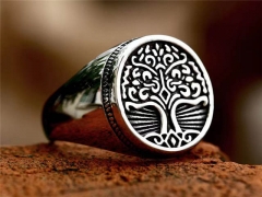 Stainless Steel Jewelry Wholesale - Stainless Steel Rings - HY0012R1104