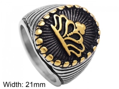 Stainless Steel Jewelry Wholesale - Stainless Steel Rings - HY0072R075