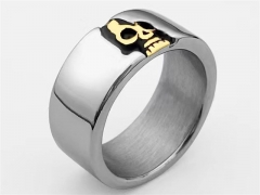 Stainless Steel Skull Rings Wholesale - HY0141R028