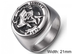 Stainless Steel Skull Rings Wholesale - HY002R218