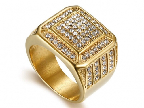 Stainless Steel Jewelry Wholesale - Stainless Steel Rings - HY0061R015