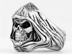 Stainless Steel Skull Rings Wholesale - HY0145R0127