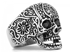 Stainless Steel Skull Rings Wholesale - HY0145R0145