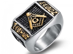Stainless Steel Jewelry Wholesale - Stainless Steel Rings - HY0119R351