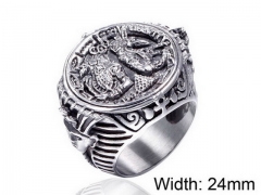 Stainless Steel Jewelry Wholesale - Stainless Steel Rings - HY004R0064HMC