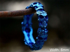 Stainless Steel Skull Rings Wholesale - HY0012R693