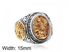 Stainless Steel Jewelry Wholesale - Stainless Steel Rings - HY0012R058