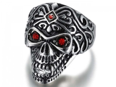 Stainless Steel Skull Rings Wholesale - HY0119R224