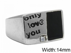 Stainless Steel Jewelry Wholesale - Stainless Steel Rings - HY0062R612