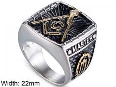 Stainless Steel Jewelry Wholesale - Stainless Steel Rings - HY002R136