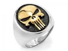 Stainless Steel Skull Rings Wholesale - HY0153R0381
