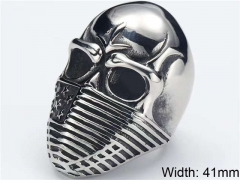 Stainless Steel Skull Rings Wholesale - HY0143R0630