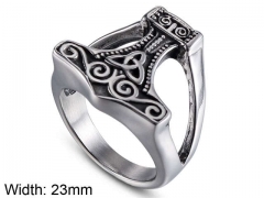Stainless Steel Jewelry Wholesale - Stainless Steel Rings - HY002R137