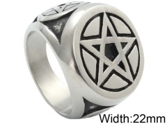 Stainless Steel Jewelry Wholesale - Stainless Steel Rings - HY0062R697
