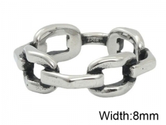 Stainless Steel Jewelry Wholesale - Stainless Steel Rings - HY0062R656
