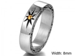 Stainless Steel Jewelry Wholesale - Stainless Steel Rings - HY004R769