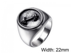 Stainless Steel Jewelry Wholesale - Stainless Steel Rings - HY004R0066HMV