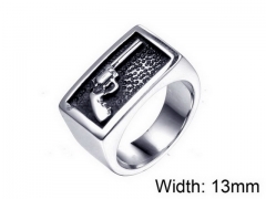Stainless Steel Jewelry Wholesale - Stainless Steel Rings - HY004R0025HNV
