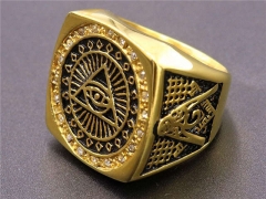 Stainless Steel Jewelry Wholesale - Stainless Steel Rings - HY0119R053