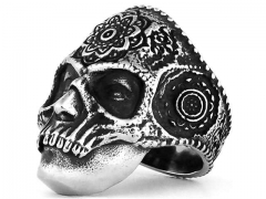 Stainless Steel Skull Rings Wholesale - HY0145R0126