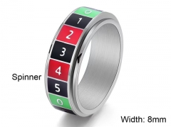 Stainless Steel Jewelry Wholesale - Stainless Steel Rings - HY0156R0341