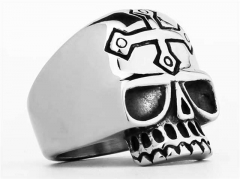 Stainless Steel Skull Rings Wholesale - HY0145R0135