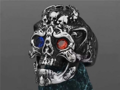 Stainless Steel Skull Rings Wholesale - HY0145R0133