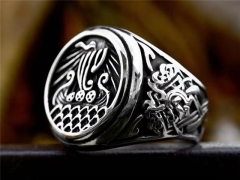 Stainless Steel Jewelry Wholesale - Stainless Steel Rings - HY0012R1127